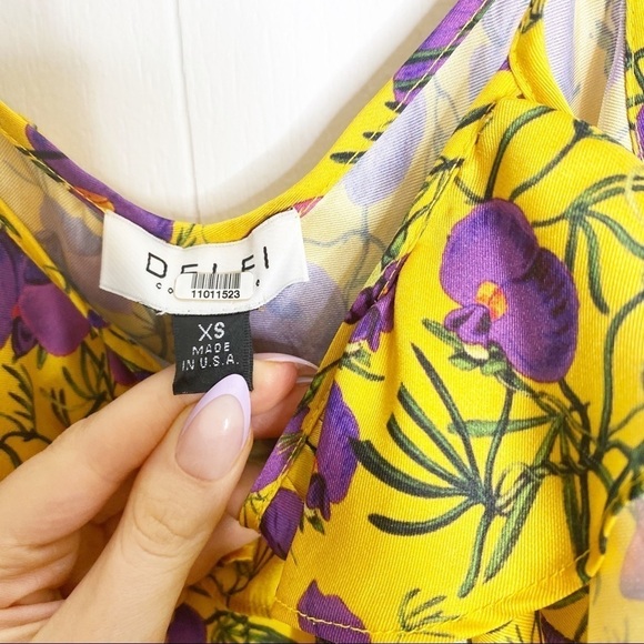 Delfi Collective Dress Savannah Floral Midi Dress XS - Picture 8 of 12